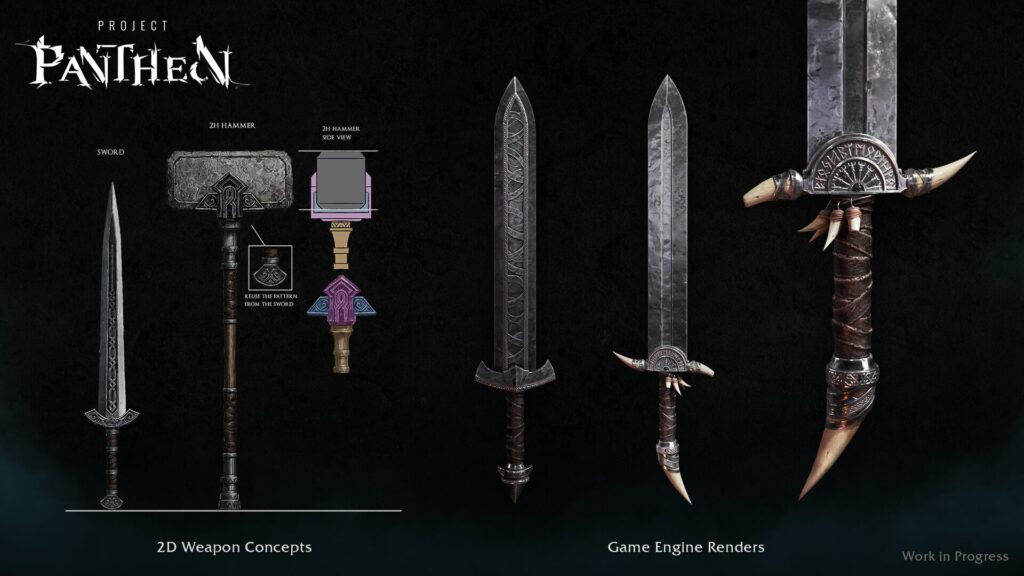 Project Pantheon - Weapons